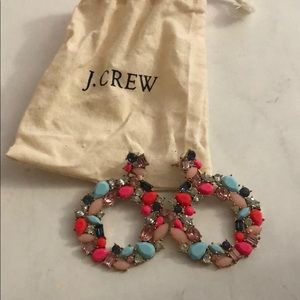 Jcrew multicolor earrings. Never worn!